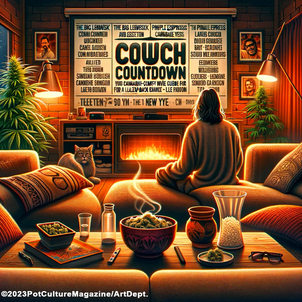 Couch Countdown: Your Cannabis-Comfy Movie Guide for a Laid-Back NYE
