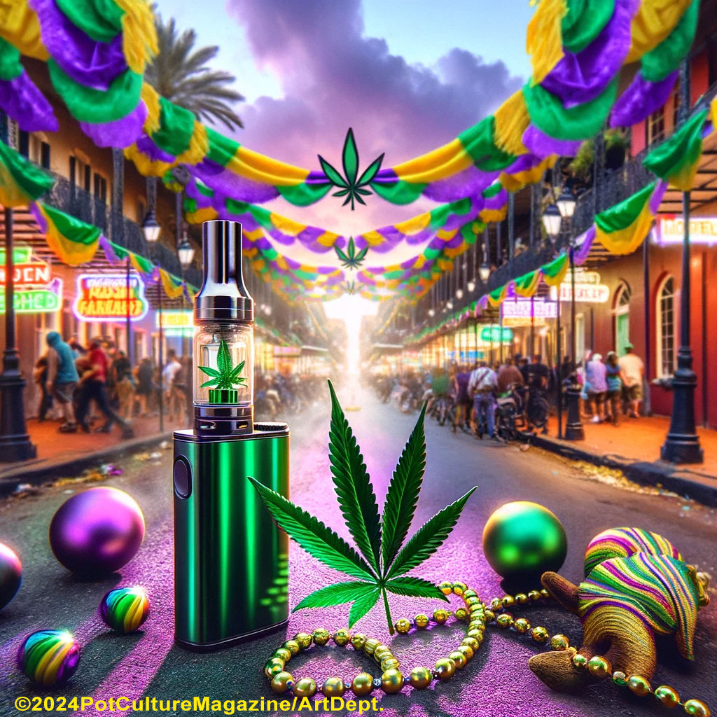 Bayou Blazes: Mardi Gras Meets Cannabis Culture in New Orleans