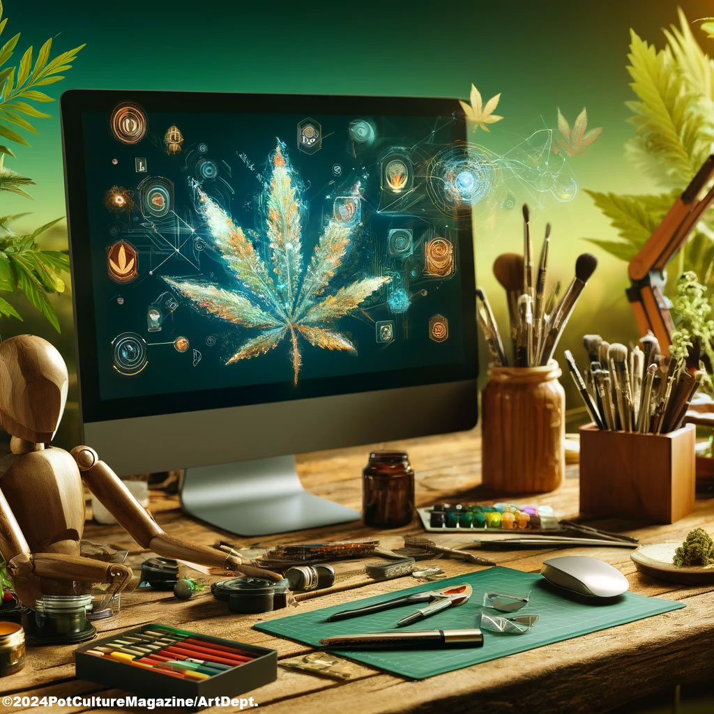 Navigating Creativity: The Use of AI-Generated Images at Pot Culture Magazine