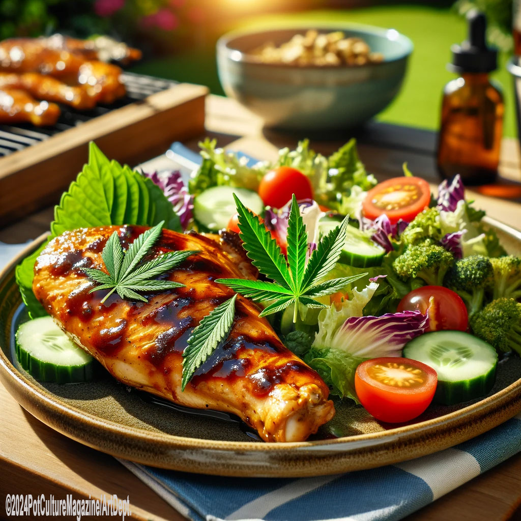 Cannabis-Infused BBQ Chicken Marinade