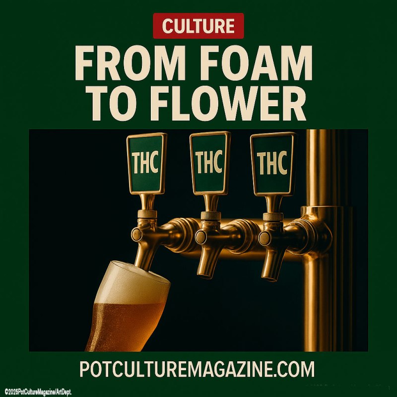 From Foam to Flower: THC Taps Are Rewriting Bar&nbsp;Culture