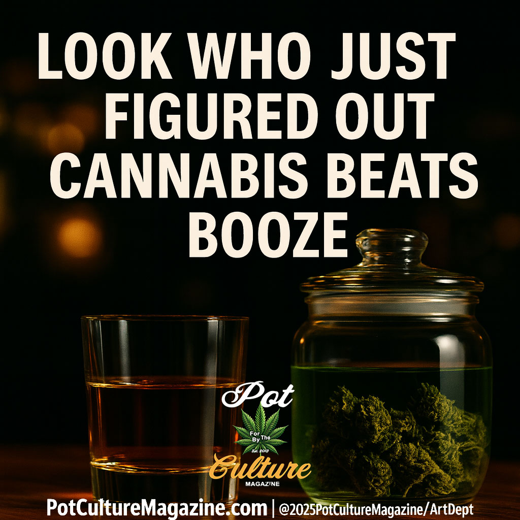 LOOK WHO JUST FIGURED OUT CANNABIS BEATS&nbsp;BOOZE