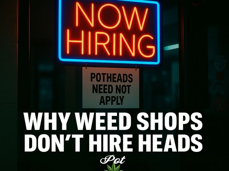 WHY WEED SHOPS DON’T HIRE&nbsp;HEADS