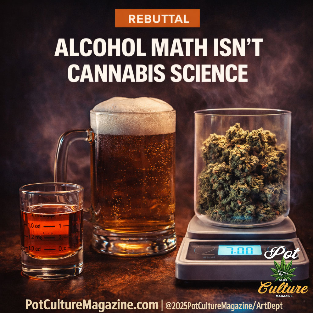 Alcohol Math Isn’t Cannabis&nbsp;Science