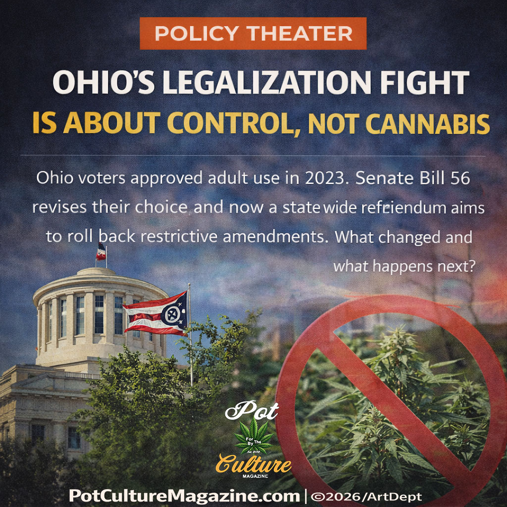 OHIO’S LEGALIZATION FIGHT IS ABOUT CONTROL, NOT&nbsp;CANNABIS