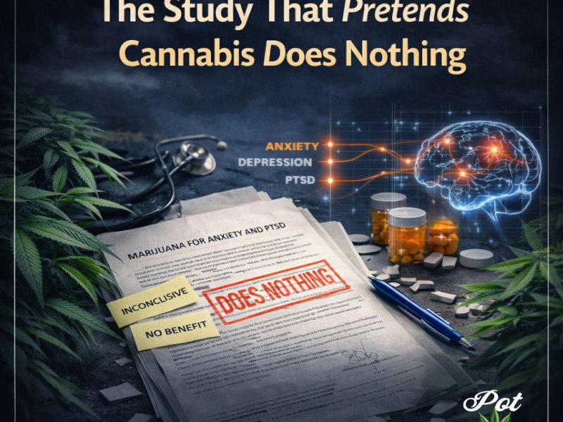 The Study That Pretends Cannabis Does&nbsp;Nothing