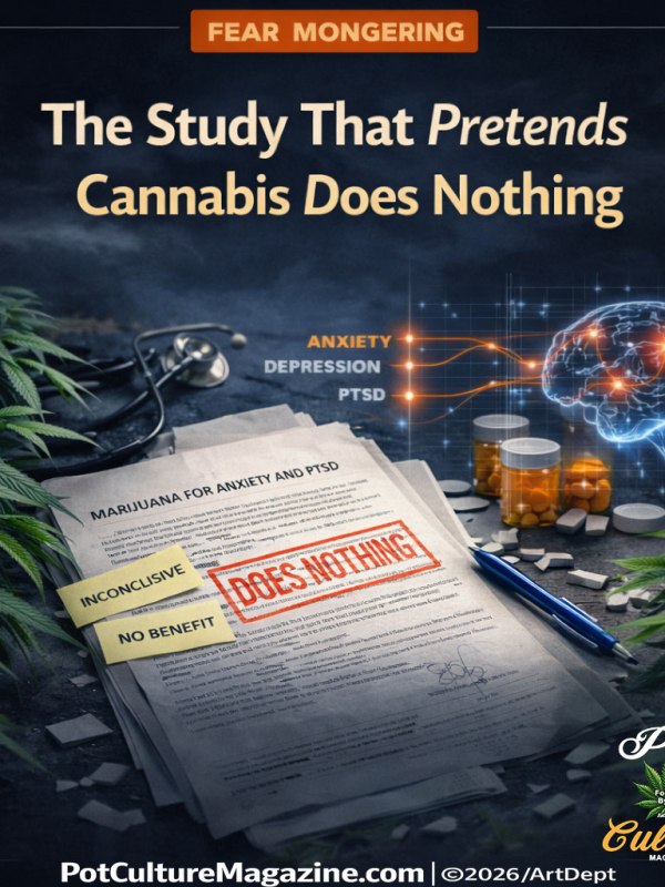 The Study That Pretends Cannabis Does&nbsp;Nothing