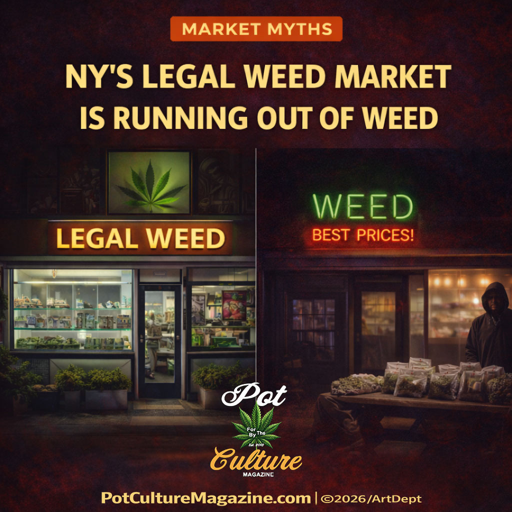 NY’s Legal Weed Market Is Running Out of&nbsp;Weed