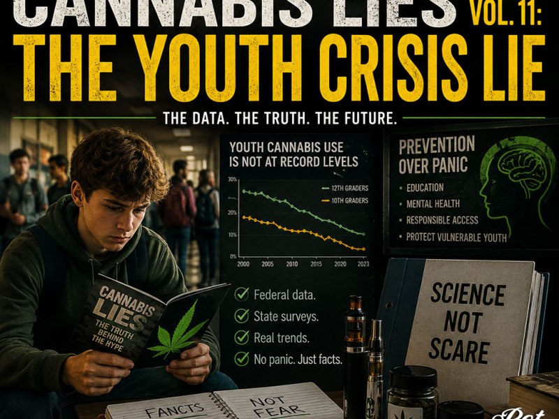 CANNABIS LIES Vol. 11: The Youth Crisis&nbsp;Lie