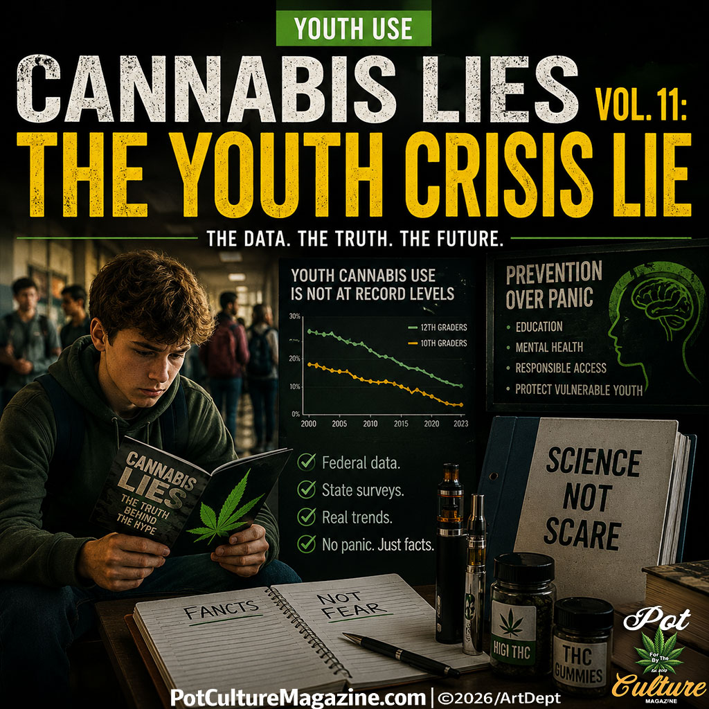 CANNABIS LIES Vol. 11: The Youth Crisis&nbsp;Lie